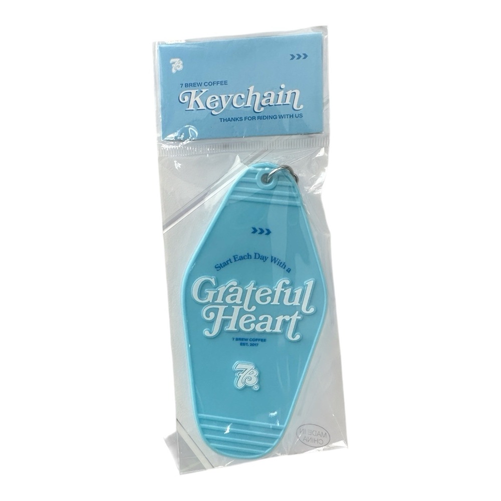 7 Brew Coffee Motel Keychain Limited Edition March Exclusive